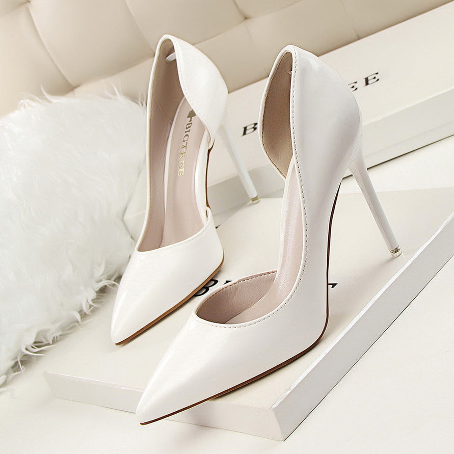Elegant Zarusova Patent Stiletto High Heels