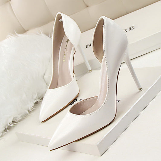 Elegant Zarusova Patent Stiletto High Heels