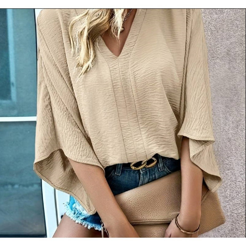 Elegantní volný šifonový top od Zarusova