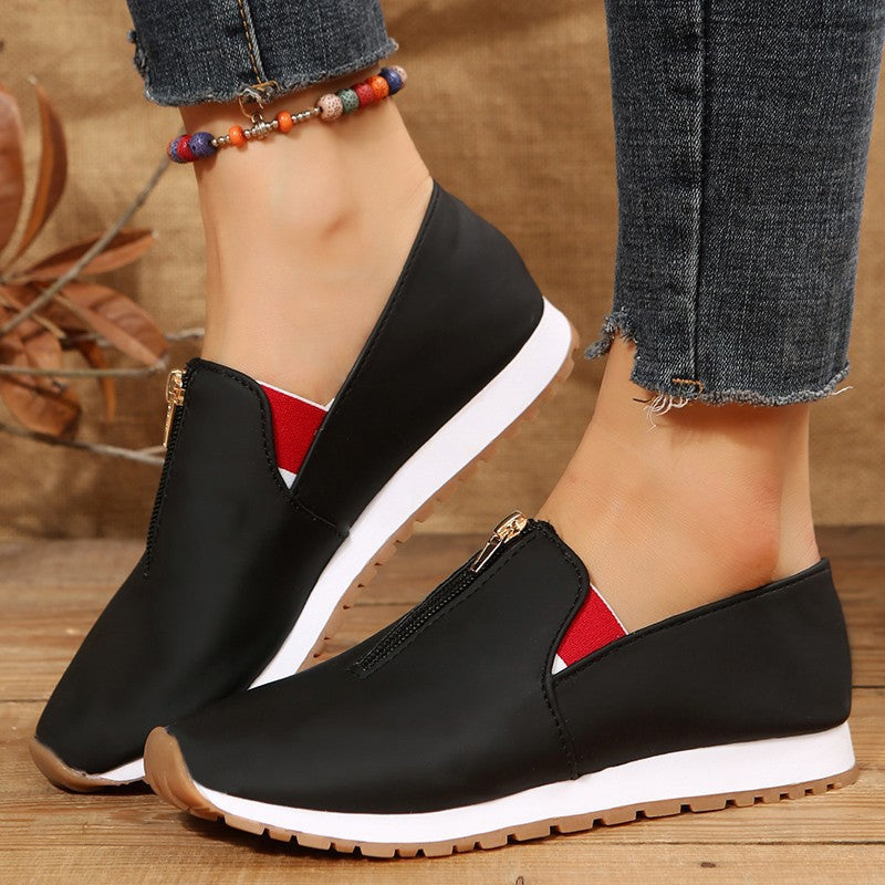 Comfort Zip Loafers by Zarusova