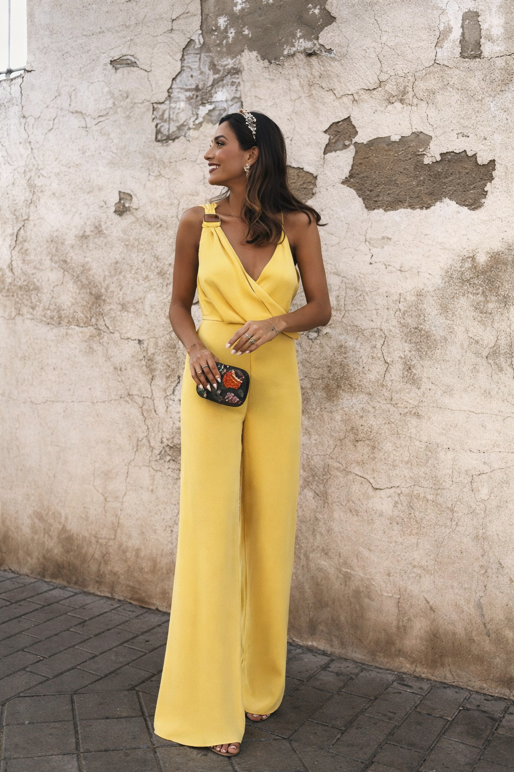 Elegantní slim fit overal Zarusova