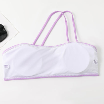 Elegantní jednoramenný bikinový set Zarusova