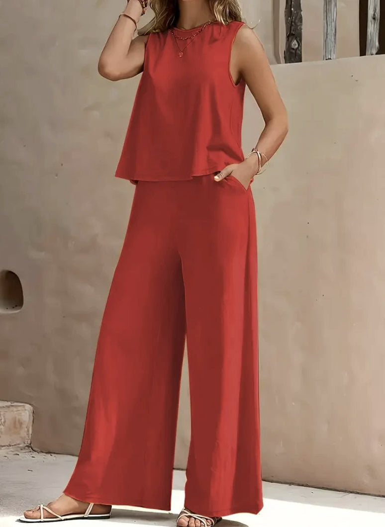 Elegantní volná bavlněná souprava od Zarusova