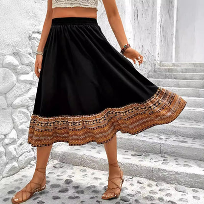 Boho áčková maxi sukně od Zarusova