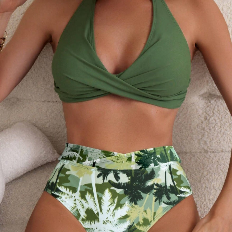 Chic High Waist Bikini by Zarusova