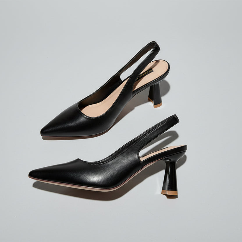 Elegantní retro špičaté podpatky od Zarusova