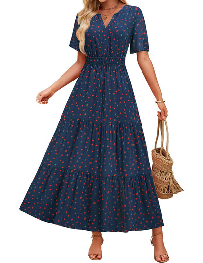Květinové maxi šaty Zarusova Summer Comfort