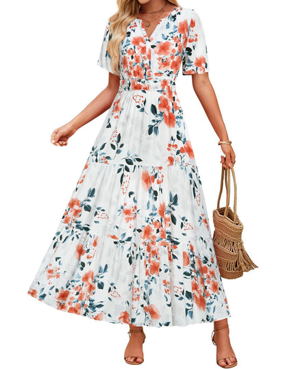 Květinové maxi šaty Zarusova Summer Comfort