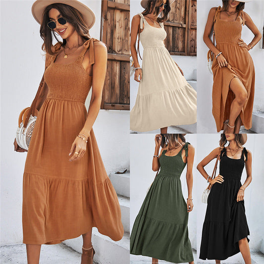 Chic Summer A-Line Dress by Zarusova