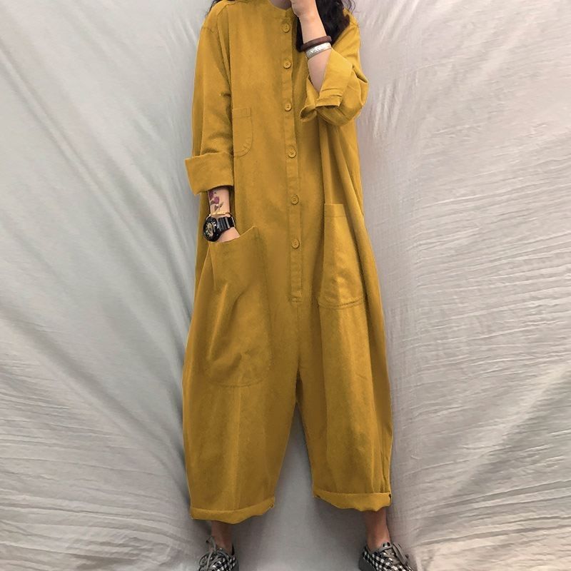 Relaxed Multi Pocket Jumpsuit by Zarusova