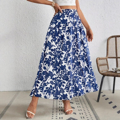 Elegantní květinová skládaná sukně od Zarusova