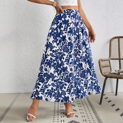 Elegantní květinová skládaná sukně od Zarusova