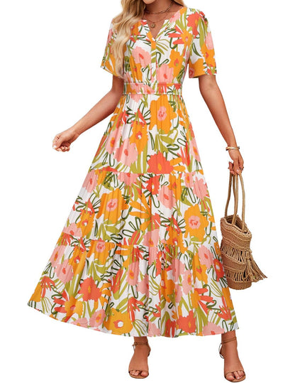 Květinové maxi šaty Zarusova Summer Comfort