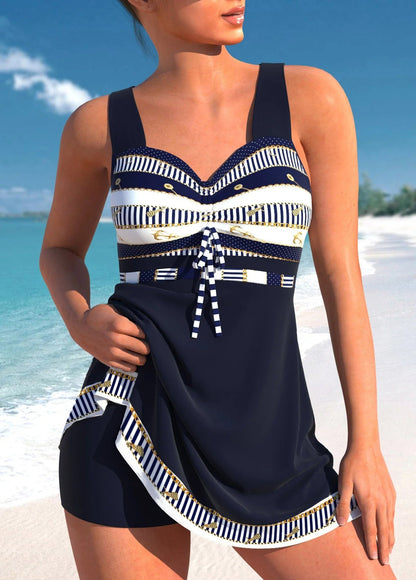 Elegantní bikiny s rozdělenou sukní pro plnoštíhlé od Zarusova