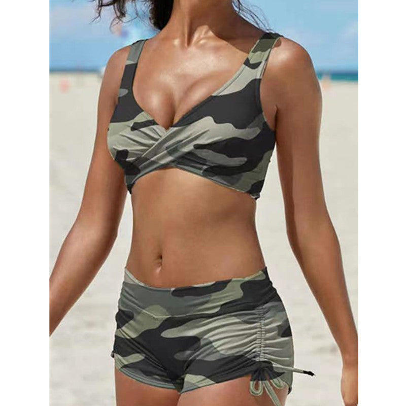 Elegantní bikinový set s vysokým pasem od Zarusova