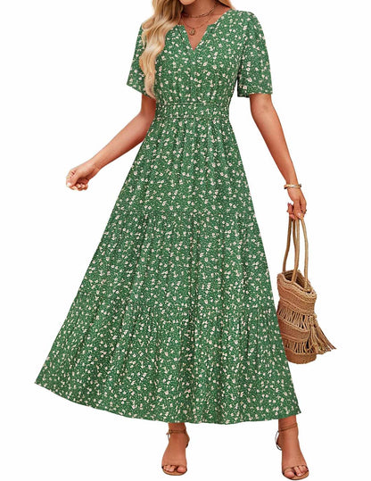 Květinové maxi šaty Zarusova Summer Comfort